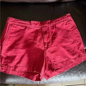 Old Navy Women's High Waist Red Shorts